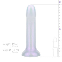 Mermaid Glitter Dildo - 19 cm