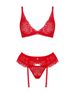 Obsessive - Chilisa Three-Piece Set - Red