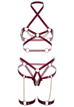 Vegan Harness - Red