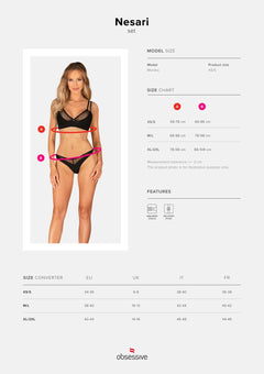 Obsessive - Nesari Two-Piece Set - Black