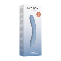 SVAKOM - Ava Neo Interactive Thrusting Vibrator - blue