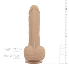 Real Fantasy - Mason Thrusting, Vibrating and Heating Dildo - 20 cm