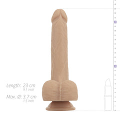 Real Fantasy - Bryce Thrusting, Vibrating and Heating Dildo - 21.5 cm