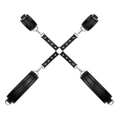 Bedroom Fantasies - Cuffs & Hogtie Set - Black