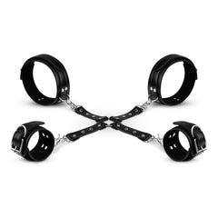 Bedroom Fantasies - Cuffs & Hogtie Set - Black