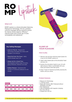 ROMP by Womanizer - Lipstick - Neon Pink