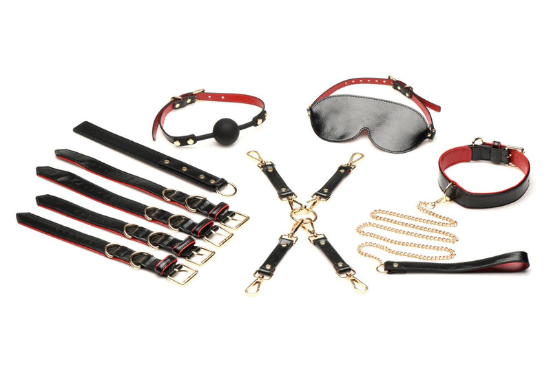 XR Brands - Lover's Luxe Bondage Set - Black