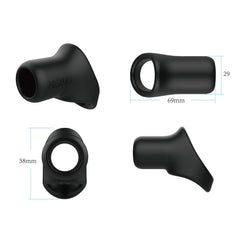 Nexus - RISE Silicone Cock and Balls Holder - Black