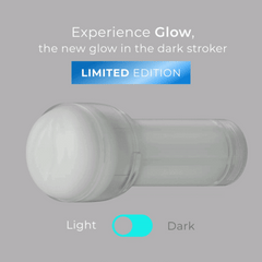 Kiiroo - FeelGlow Stroker - Glow-in-the-Dark Black