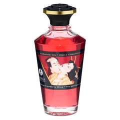 Shunga - Aphrodisiac Warming Oil Sparkling Strawberry Wine