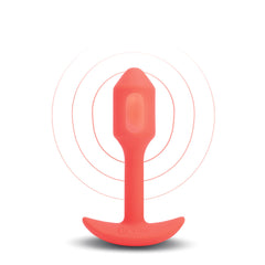 B-Vibe - Vibrating Snug Plug 1 (S) Orange