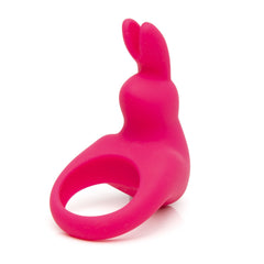 Happy Rabbit – Rabbit Cock Ring – Rechargeable Vibrating – Pink