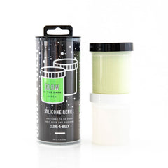Clone-A-Willy - Silicone Refill - Glow in the Dark Green