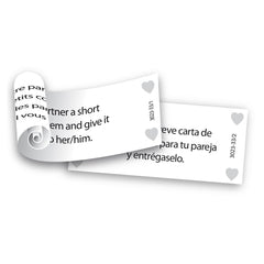 Romantic Heart - Romantic Challenge Game for Couples - EN/ES