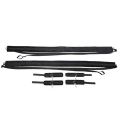 SPORTSHEETS – No Matter Where Bondage Restraint System – Black