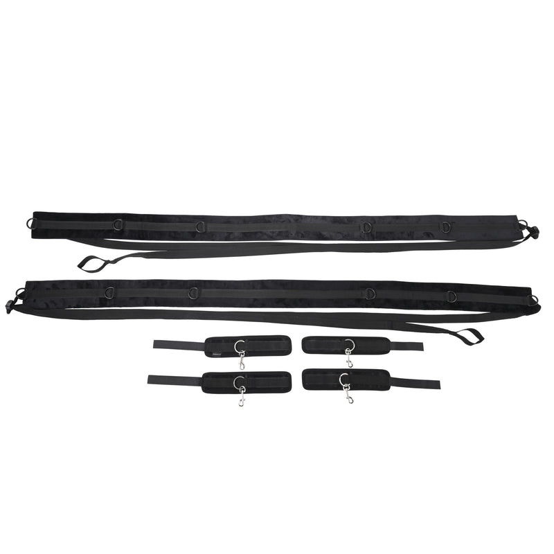 SPORTSHEETS – No Matter Where Bondage Restraint System – Black
