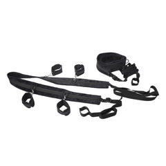 SPORTSHEETS – No Matter Where Bondage Restraint System – Black