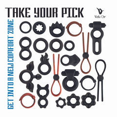 Velv'Or - Rooster Milo Pack Set of Robust Cock Rings