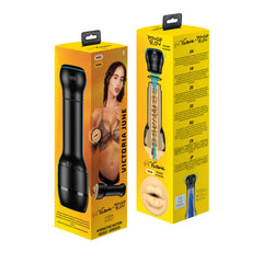 Kiiroo - PowerBlow & Feel Victoria June Mouth Masturbator Combo - Black