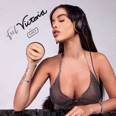 Kiiroo - PowerBlow & Feel Victoria June Mouth Masturbator Combo - Black