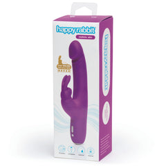 Happy Rabbit – Slimline Realistic Rabbit Vibrator – Purple