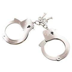 Fifty Shades of Grey – YOU ARE MINE Handcuffs – Silver Metal