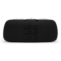 Happy Rabbit – LOVE Storage Zip Bag – Medium Black