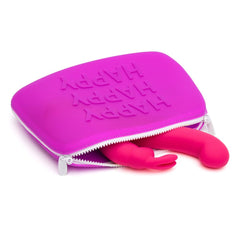 Happy Rabbit – HAPPY Storage Zip Bag – Large Purple