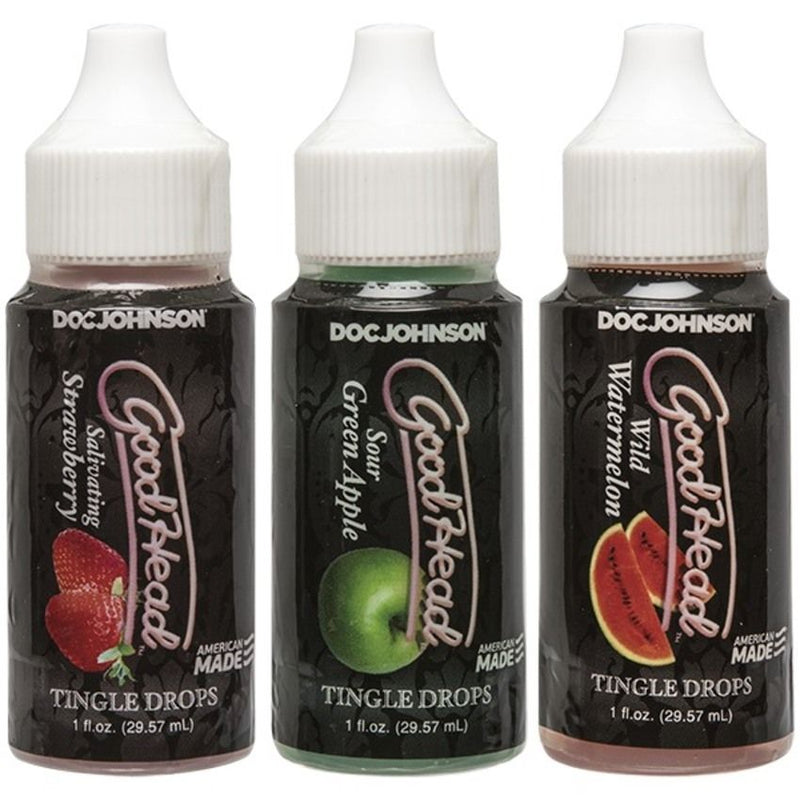 Doc Johnson - GoodHead Tingle Drops Wild Watermelon, Sour Green Apple, Sali