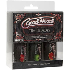 Doc Johnson - GoodHead Tingle Drops Wild Watermelon, Sour Green Apple, Sali