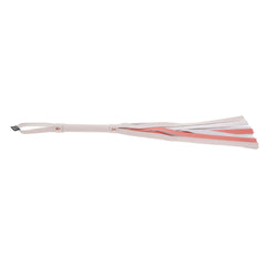 Sportsheets – S&M Peaches ‘n CreaMe Stripe Flogger – Cream & Orange