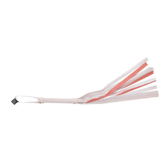 Sportsheets – S&M Peaches ‘n CreaMe Stripe Flogger – Cream & Orange
