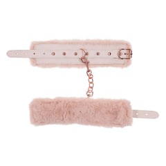 Sportsheets – S&M Peaches ‘n CreaMe Fur Handcuffs – Cream