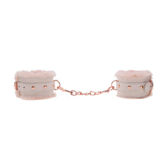 Sportsheets – S&M Peaches ‘n CreaMe Fur Handcuffs – Cream