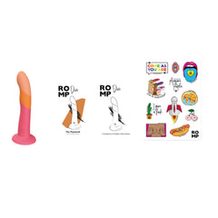 ROMP – Dizi Realistic Dildo – Coral Pink