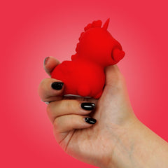Unihorn - Cupid's Beau Vibrator - Red