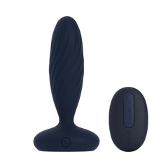 SVAKOM - Jordan Thrusting Butt Plug - Blue