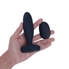 SVAKOM - Jordan Thrusting Butt Plug - Blue