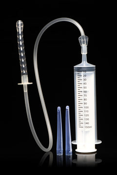 XR Brands - Enema Syringe with Attachments - 150 ml