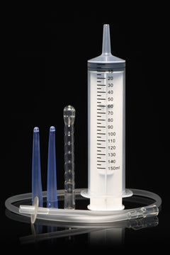 XR Brands - Enema Syringe with Attachments - 150 ml