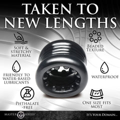 XR Brands - Ball Stack Ball Stretcher - Black