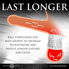XR Brands - Ball Stack Ball Stretcher - Transparent
