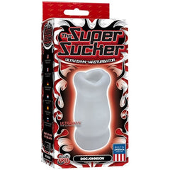 Doc Johnson - The Super Sucker ULTRASKYN Masturbator - Transparent