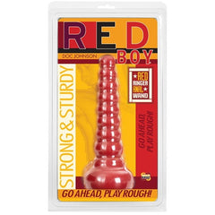 Doc Johnson - Red Boy Butt Plug Red Ringer Anal Dildo - Red