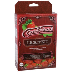 Doc Johnson - GoodHead Lick It Kit - Strawberry