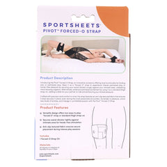 Sportsheets - Pivot 2 in 1 Forced-O Strap - Black