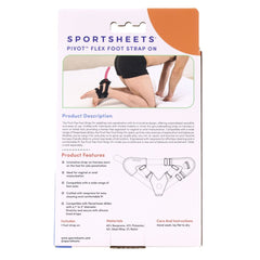 Sportsheets - Pivot Flex Foot Strap On - Black