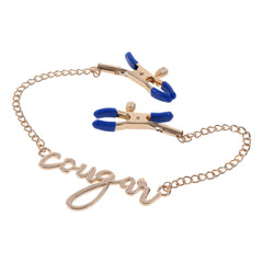 Sportsheets - Cougar Nipple Clamps - Gold