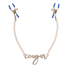 Sportsheets - Cougar Nipple Clamps - Gold