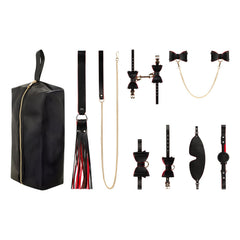 Bedroom Fantasies - Crimson & Ebony - 8 Piece Luxury Set